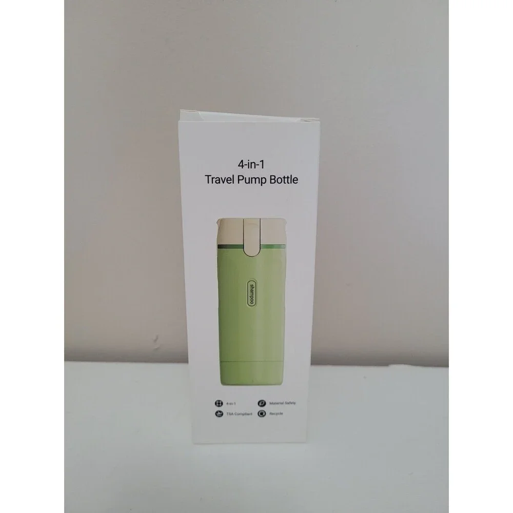 4 in 1 Travel Dispenser Bottle Leakproof Refillable Travel Bottles for Toilet...